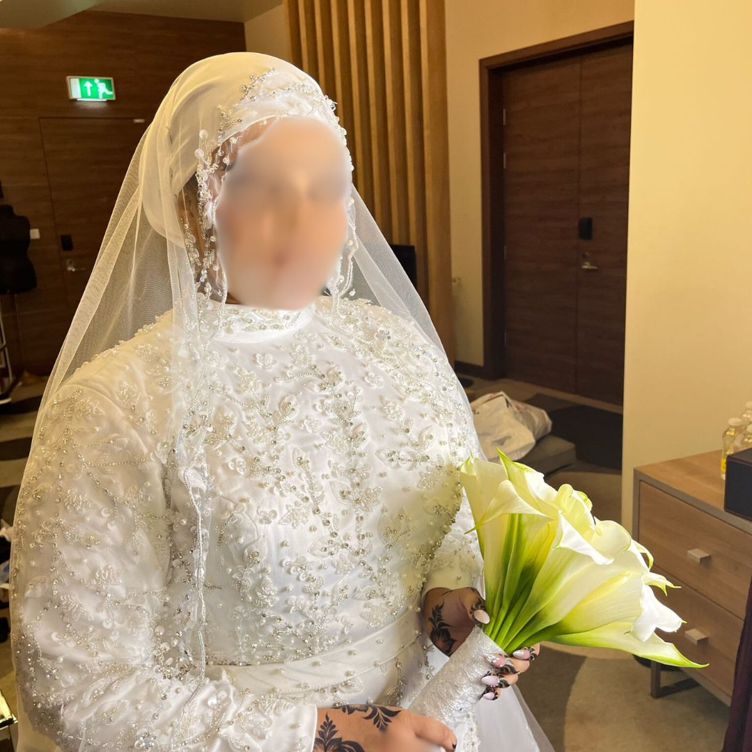 Aisha Fashion World Bridal - Petal Cascade