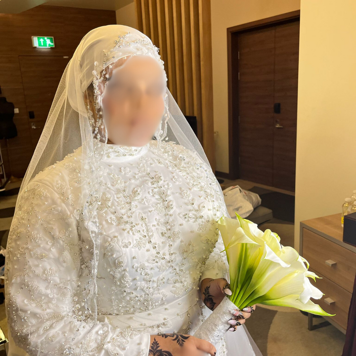 Aisha Fashion World Bridal - Petal Cascade