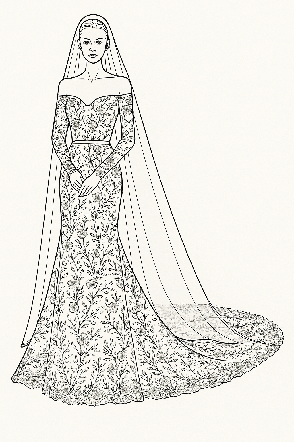 Charlie's Luxe Blossom Convertible Gown