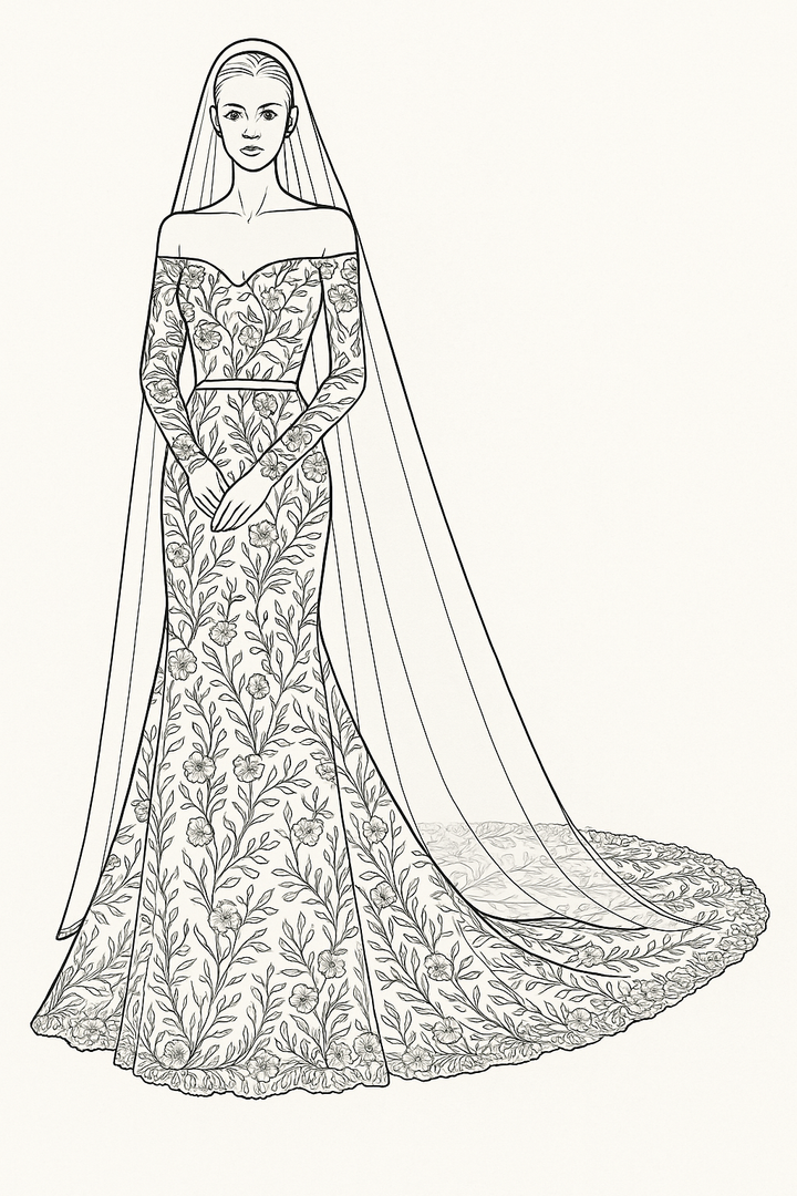 Charlie's Luxe Blossom Convertible Gown