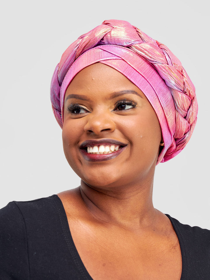 Turban Shiny Pink