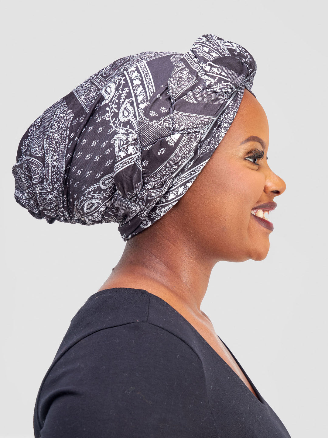 Black & white Turban