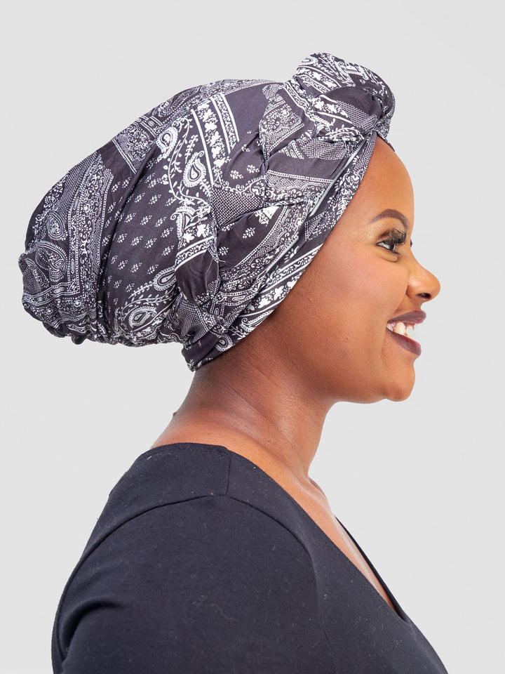 Black & white Turban