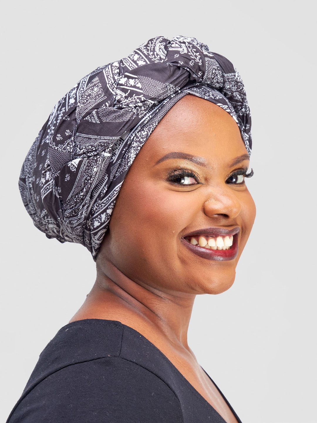 Black & white Turban