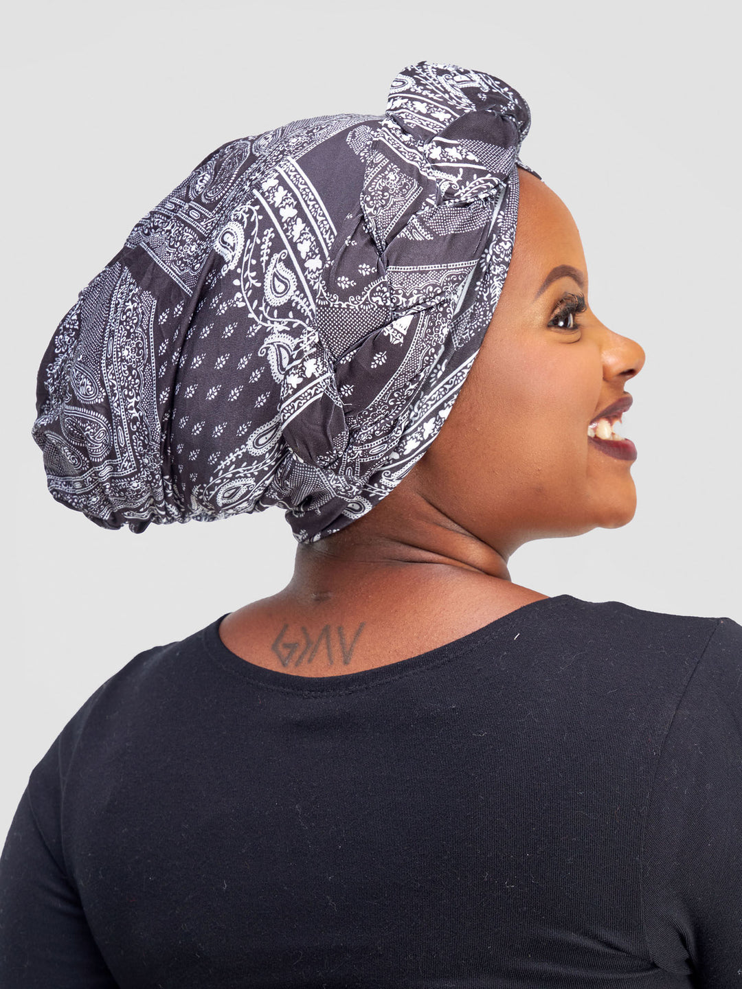 Black & white Turban