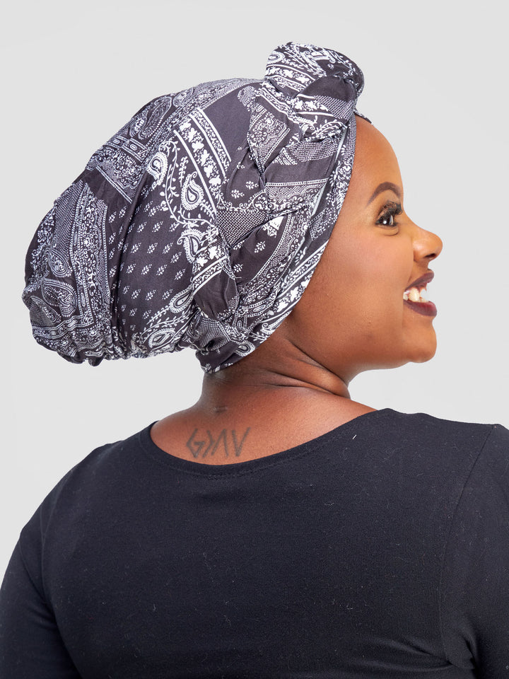 Black & white Turban