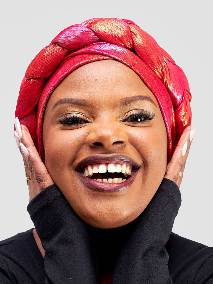 Shiny Red Turban