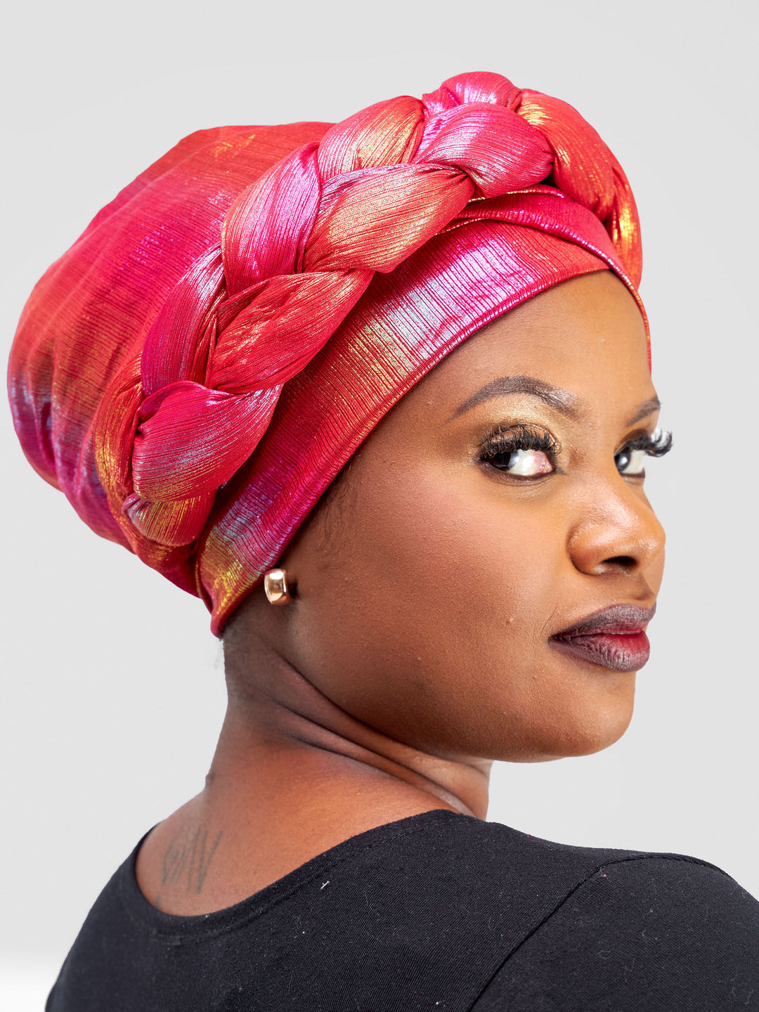 Shiny Red Turban