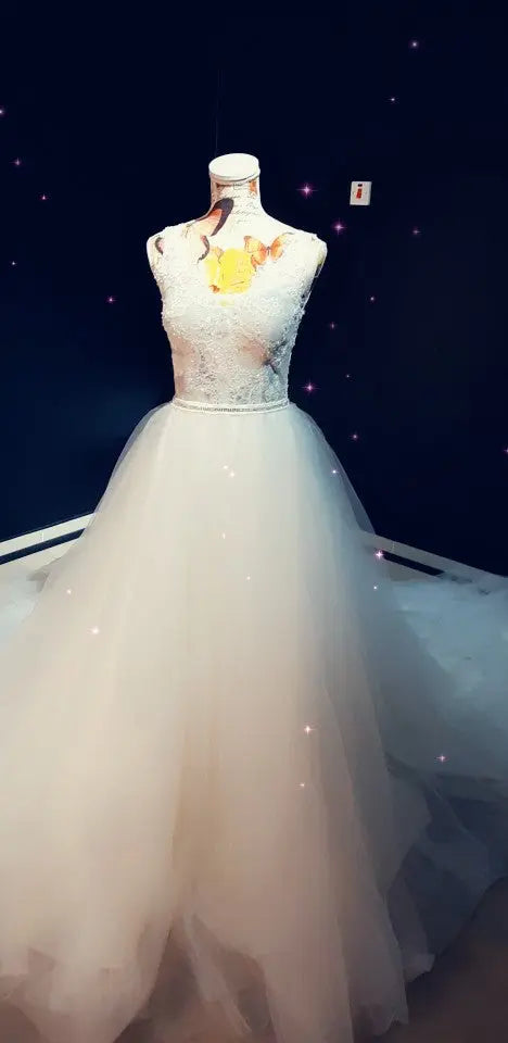 AFWGracella timeless classic wedding dress Aisha Fashion World