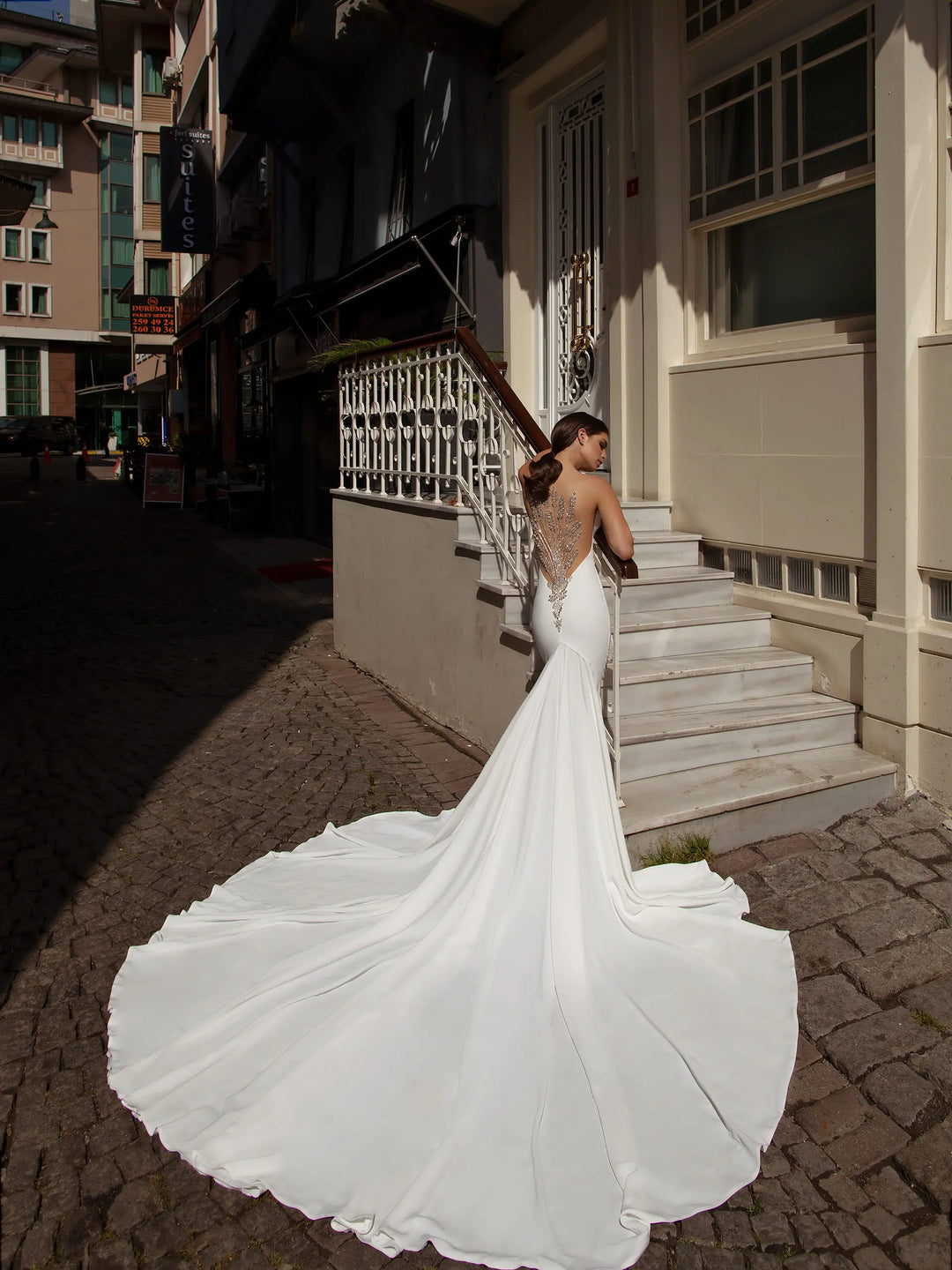 AFWStassy Showstopper Mermaid  wedding dress Aisha Fashion World