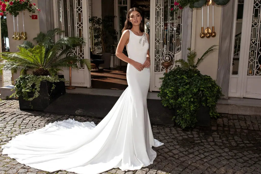 AFWStassy Showstopper Mermaid wedding dress Aisha Fashion World