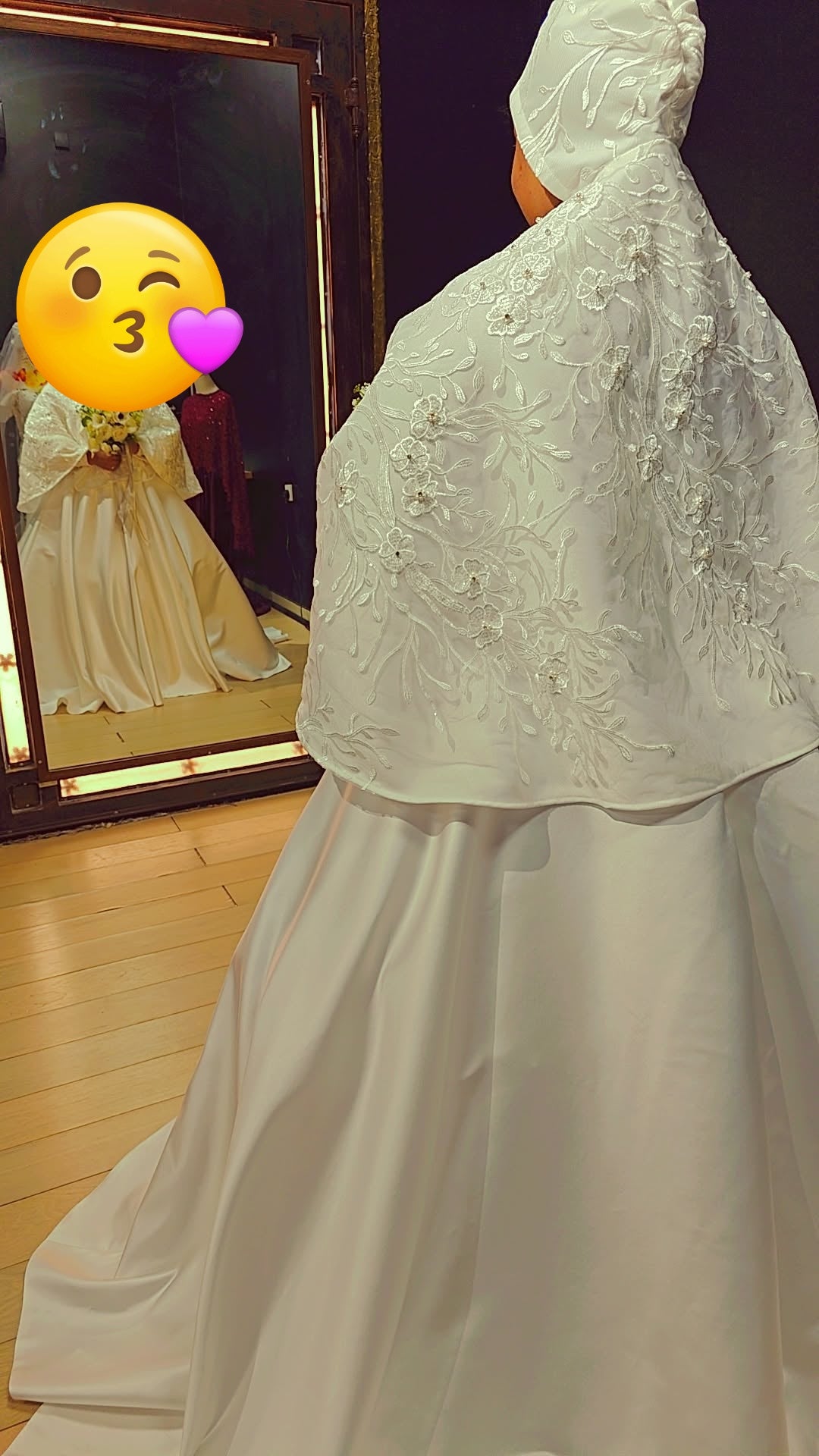 The Amirah Modest Bridal Ball Gown