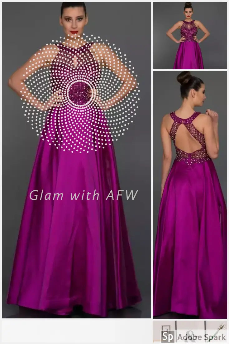 Turn heads at your next special occasion with this show-stopping dress from Aisha Fashion World. The fuchsia bodice is adorned with intricate beading and embroidery, while the flowing skirt cascades to the floor in fuchsia. The dress is made from high-quality materials and is sure to make you feel like a princess.