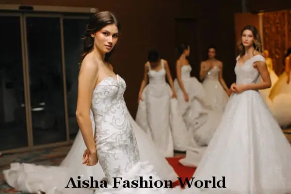 AFW Coral 2019 Wedding Dress - aishafashionworld