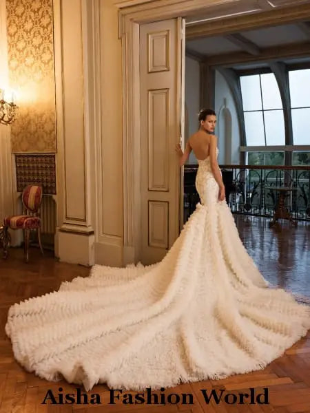 AFW Coral 2019 Wedding Dress - aishafashionworld