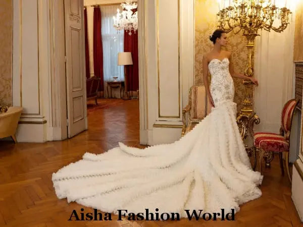 AFW Coral 2019 Wedding Dress - aishafashionworld