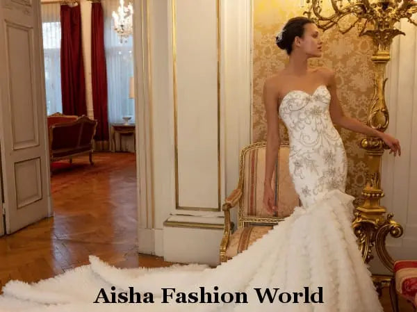 AFW Coral 2019 Wedding Dress - aishafashionworld