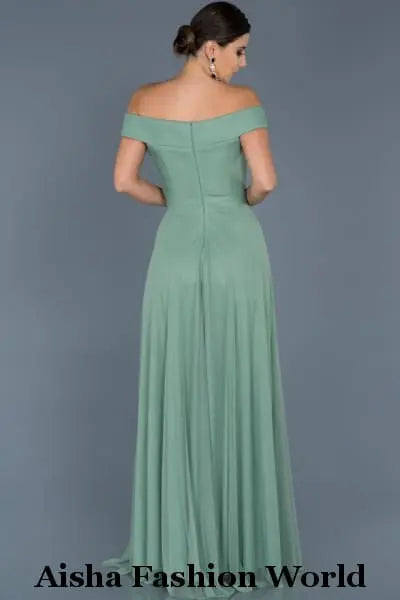 Evening dress AFWABU020 aishafashionworld