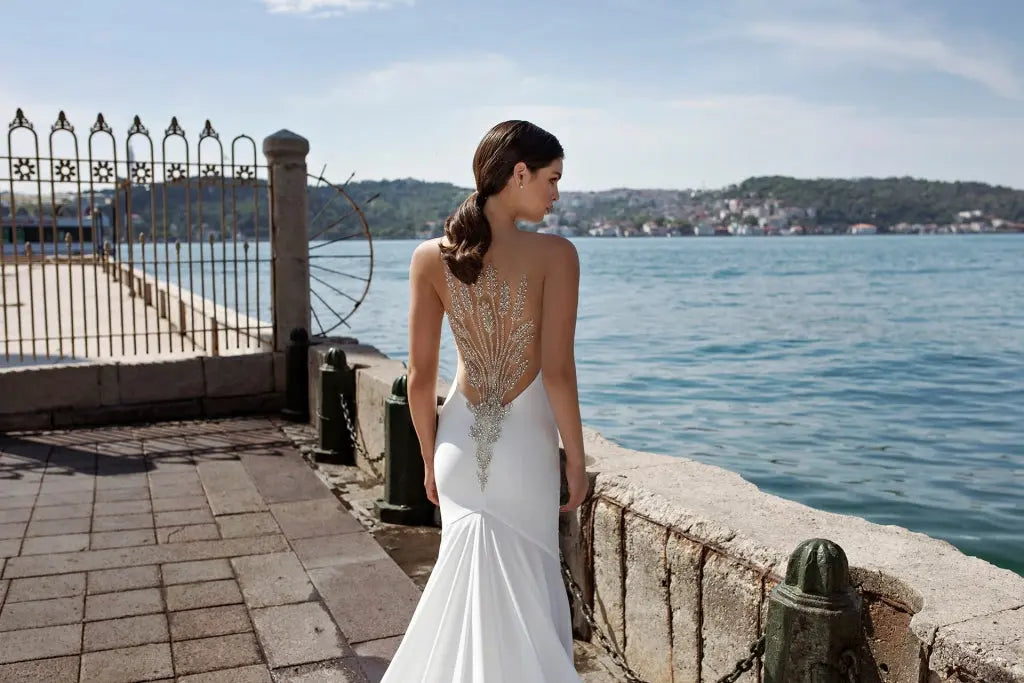 AFWStassy Showstopper Mermaid  wedding dress Aisha Fashion World